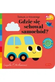 Gdzie się schował samochód? Akademia Mądrego Dziecka. Zabawa w chowanego