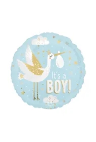 Balon foliowy Special delivery Baby Boy 46cm