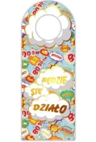 Zawieszka na butelkę - Będzie się działo