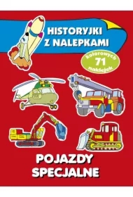 Pojazdy specjalne. Historyjki z nalepkami