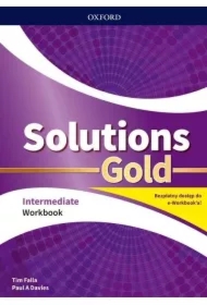 Solutions Gold. Intermediate. Workbook z kodem dostępu do wersji cyfrowej (e-Workbook)