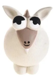 Zabawka dla psa, koza, winyl, z dźwiękiem, 12cm