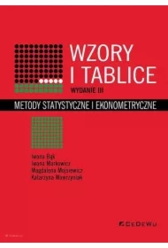 Wzory i tablice. Metody statystyczne i ekonometryczne