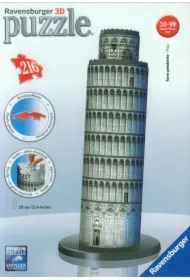 Puzzle Budynki 216 el. 3D Krzywa Wieża w Pizie