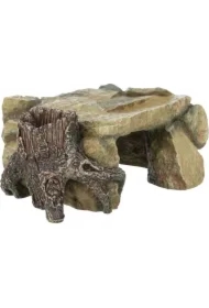 Dekoracja skała z drzewem 25 x 17 x 10c