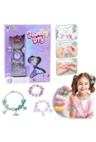 Zestaw piękności biżuteria spinka Syreni ogon 48el