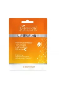 SupremeLab Energy Boost maska rozjaśniająco-nawilżająca z witaminą C