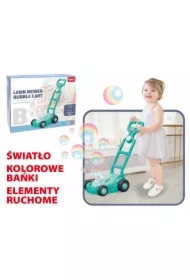 Kosiarka na bańki niebieska