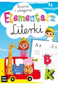 Elementarz. Literki. Pisanie i wyklejanie