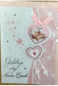 Karnet Narodziny B6 Premium 50 + koperta