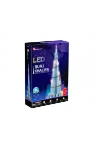 Puzzle 3D 136 el. Burj Khalifa LED