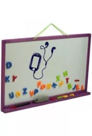 Tablica wisząca kredowa jasnofioletowa