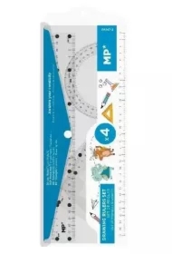 Zestaw geometryczny zwierzaki 4el w etui