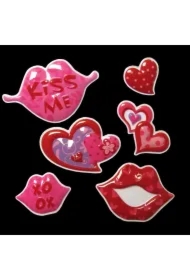 Naklejki Trójwymiarowe Walentynkowe
