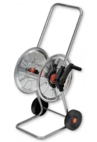 Bęben na wąż odrodowy, ścienny ruchomy zincato 50mb 1/2" ag130