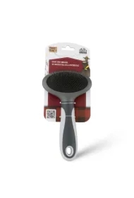 Szczotka dla zwierząt, szary, 10, 8 x 18 cm