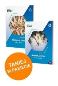 Pakiet Pewny start. Poziom G: Karty pracy. Jesień, zima, wiosna, lato