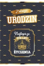 Karnet Urodziny dla niego