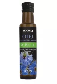 Olej z czarnuszki egipskiej tłoczony na zimno