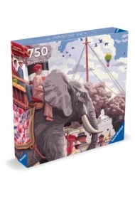Puzzle 750 el. Art&Soul Dookoła świata w 80 dni