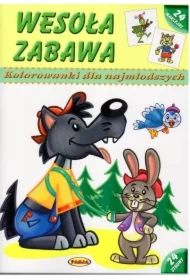 Wesoła zabawa. Kolorowanki dla najmłodszych