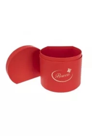 Pudełko Flower Box czerwony