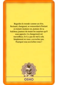 Osho Decouvrez Bouddha, karty do wróżenia, edycja francuska