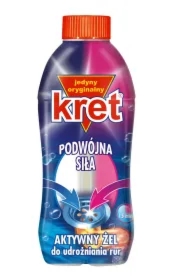 Podwójna siła aktywny żel do udrożniania rur