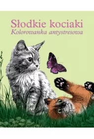 Słodkie kociaki. Kolorowanka antystresowa