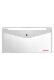 Koperta na zatrzask B6/DL PP-234 bezbarwna