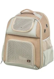 Willow, plecak, dla psa, beżowy/brązowy, 38 x 25 x 45 cm