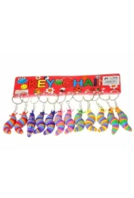 Brelok ślimak ruchomy (12 szt)