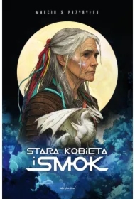 Stara kobieta i smok