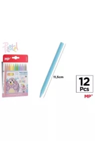 Kredki woskowe pastelowe 12 kolorów