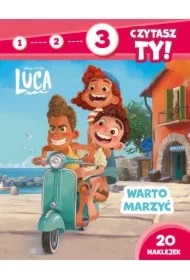 1, 2, 3, czytasz Ty! Poziom 3. Marzenia się spełniają. Disney Pixar Luca