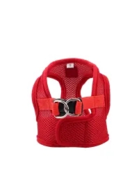 Szelki, dla psa, czerwone, bezuciskowe, XXL, ob.klatki 57cm/dł.klatki 30cm