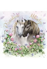 Karnet KW ślub konie