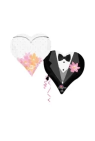 Balon foliowy Para Młoda 76x63cm