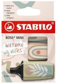 Zakreślacz Boss Mini Nature vibes 3 szt