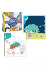 Kolorowanka Wodna z zadaniami Ocean