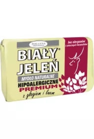 Hipoalergiczny Premium mydło naturalne Głóg & Len