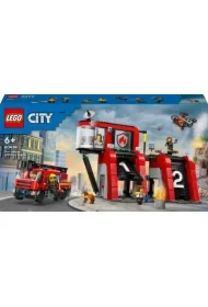LEGO City Remiza strażacka z wozem strażackim 60414