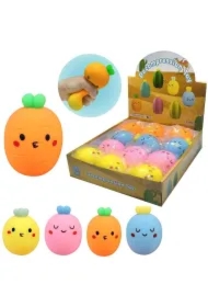 Gniotek marchewka do ściskania MIX