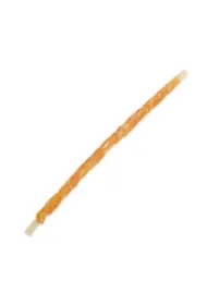 Pausesnack przysmak dla psa, patyk ze skóry owiniety kurczakiem 30cm, śr. 1cm