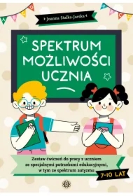 Spektrum możliwości ucznia. Zestaw ćwiczeń do pracy z uczniem ze specjalnymi potrzebami edukacyjnymi, w tym ze spektrum autyzmu