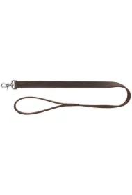 Smycz Rustic z grubej skóry, L&ndash; XL: 1.00 m/25 mm, ciemnobrązowa