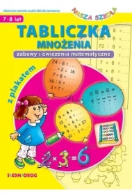 Tabliczka mnożenia z plakatem. Zabawy i ćwiczenia
