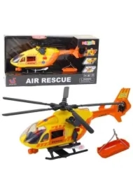 Helikopter ratunkowy światła dźwięki pomarań 1:12
