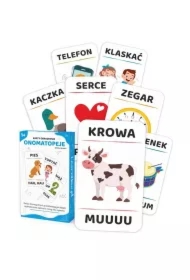 Karty obrazkowe - Onomatopeje 45 kart