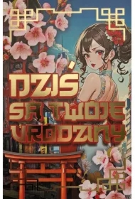 Karnet Urodziny Manga